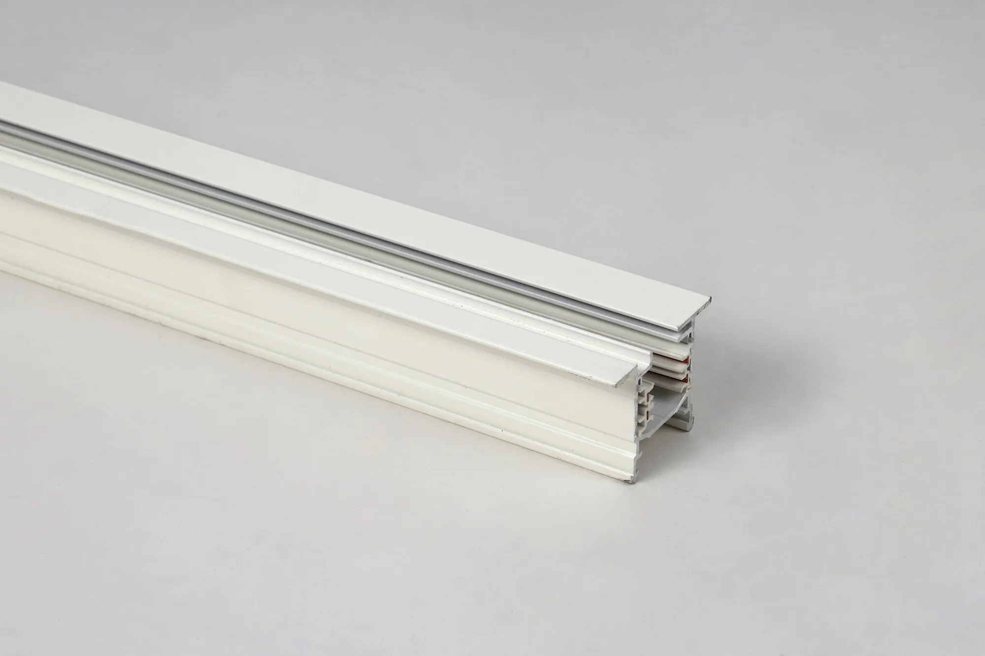 3 Circuit Recessed-RAL9016 Tracks And Accessories Eutrac Triple Circuit Track